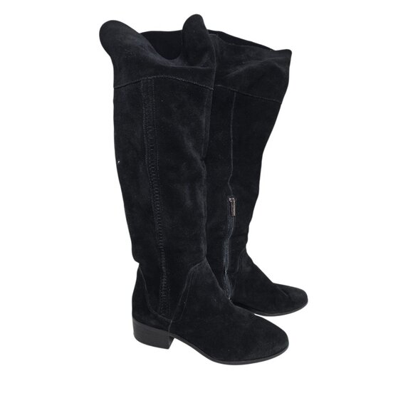 Vince Camuto Black Kochelda Over the Knee Boot Suede size 11 - Picture 1 of 16